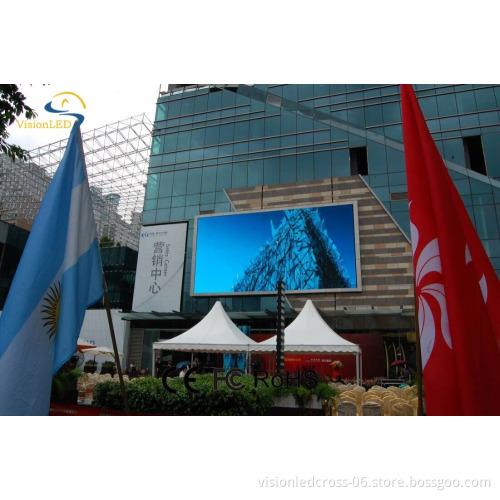 wholesale waterproof electronic giant p10 commercial advertising led display